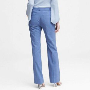 Banana Republic Logan Fit Blue Trouser Pants